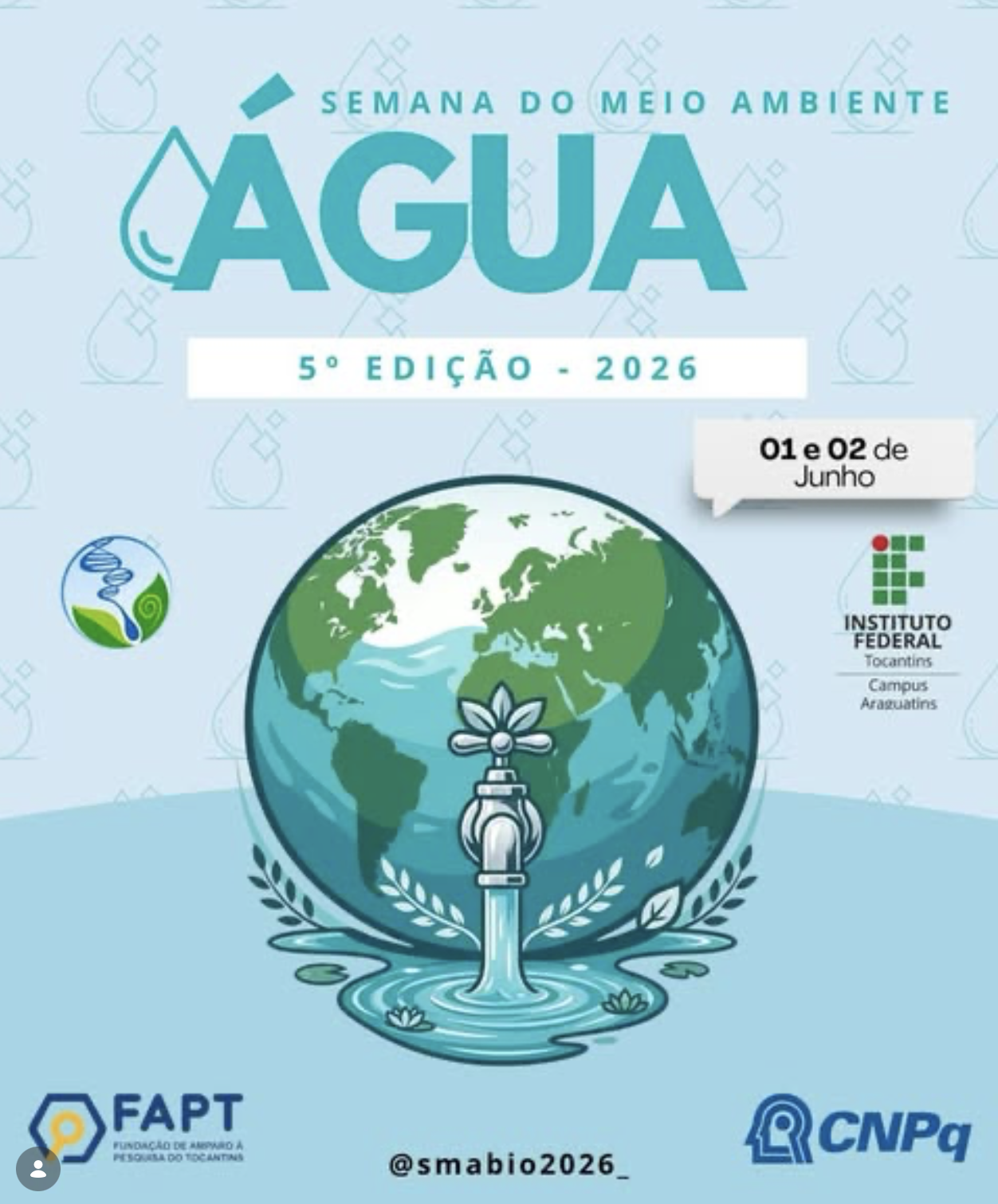 🚨 ALERTA GERAL: Inscrições ABERTAS para a 5ª Semana do Meio Ambiente do IFTO Araguatins! 🌱✨